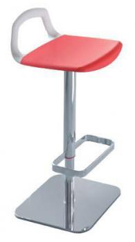 Дизайнерски бар стол в червено