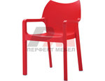 Столове и кресла от пластмаса за навън с доставка